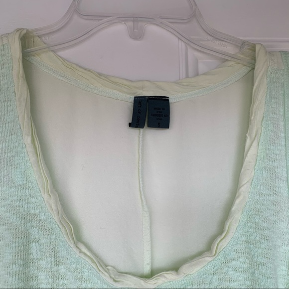 Left of Center {Anthropologie} Mixed Media Tank-S - Picture 3 of 7